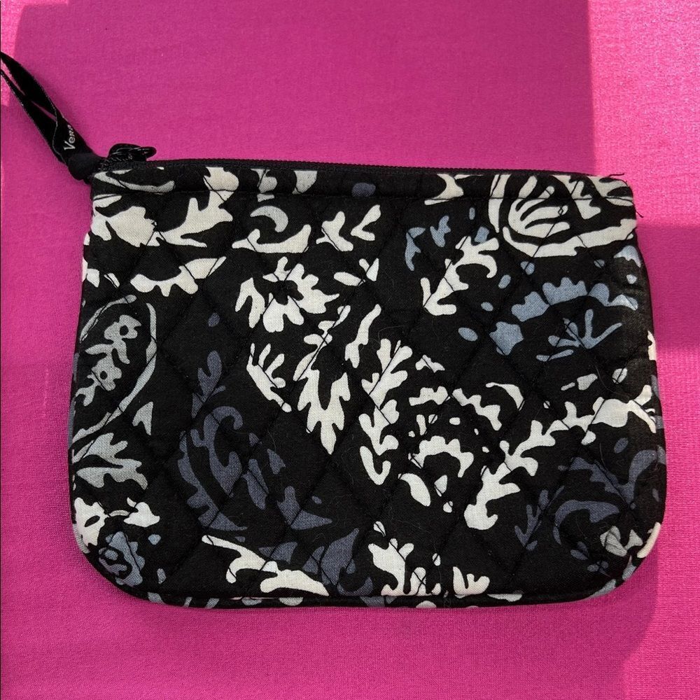 Vera Bradley Paisley Noir Cosmetic Bag NWOT